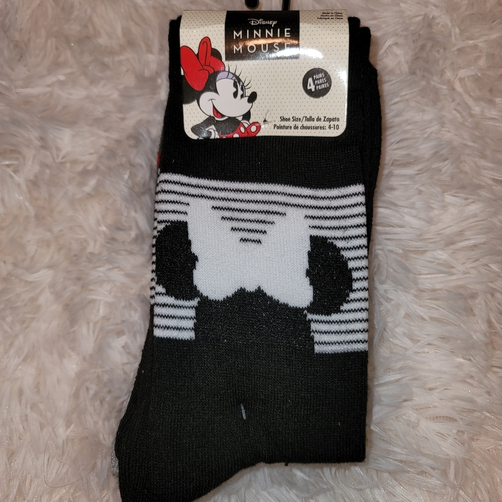 Minnie Mouse socks